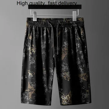 wysokiej jakości europejskie kamuflażu spersonalizowane brązowe szorty, męskie temat i oddychające średnie spodnie, letnie trendy casual spodnie