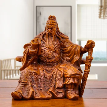Nowy pomnik Ушэнь Гуаньгун rzeźba w żywicy sztuka Współczesna rzeźba Strona salon dekoracji mieszkania Postać Guan Yu Prezent pomnik