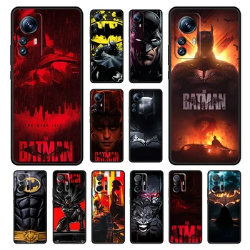 DC Fajny Superbohater Batman Etui Dla Xiaomi 12T 12S 12 11 Ultra 11T 10T 9T Note 10 Pro Lite 5G Miękki TPU Czarny Etui Do Telefonu Core Capa