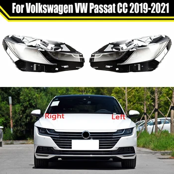 Pokrywa Reflektor Przedni Klosz Reflektora Pokrywa Mózgu Lampy Pokrywę Szklaną Obudowę Obiektywu Do Volkswagen VW CC 2019 2020 2021